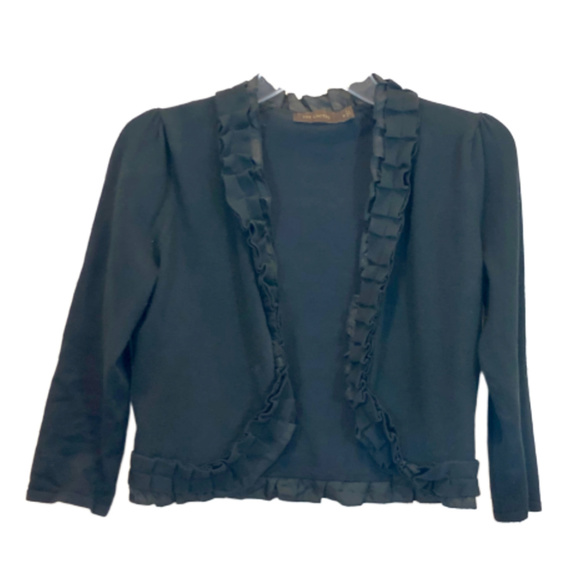 The Limited Sweaters - 5/$35 The Limited Black Cropped Cardigan -M
